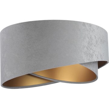 Universele lampenkap GALAXY E27 diameter 45 cm grijs/goud