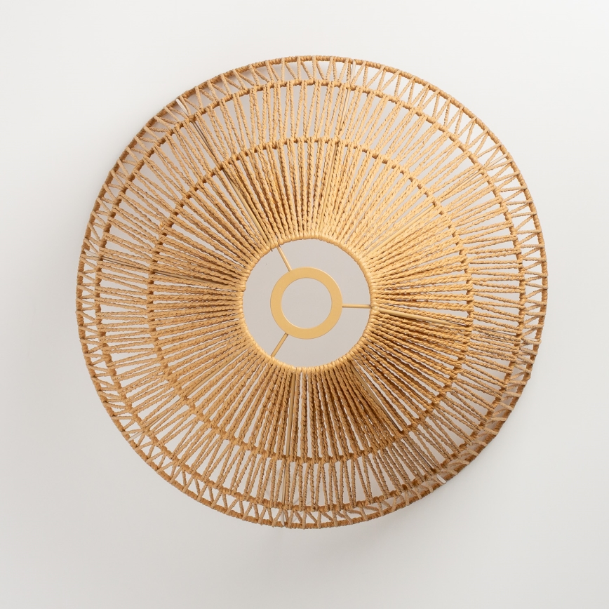 Universele lampenkap KERIA Ø 50 cm, bruin