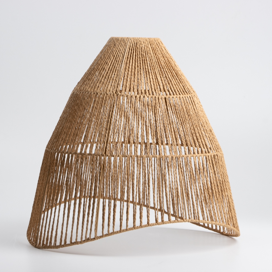 Universele lampenkap KERIA Ø 50 cm, bruin