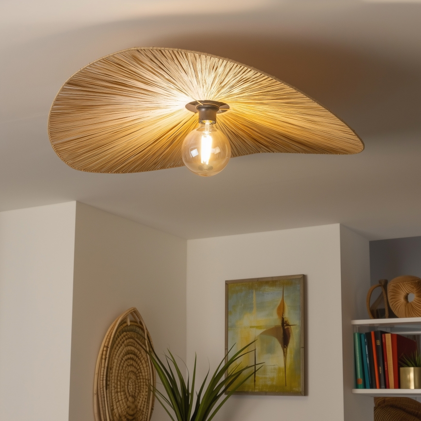 Universele lampenkap KERIA Ø 80 cm beige