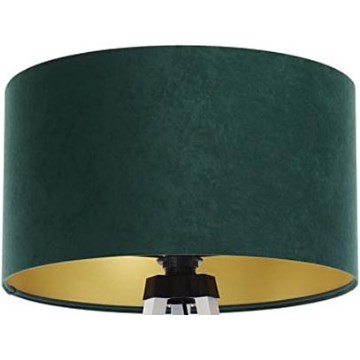 Universele lampenkap STANDART E27 diameter 45 cm groen/goud