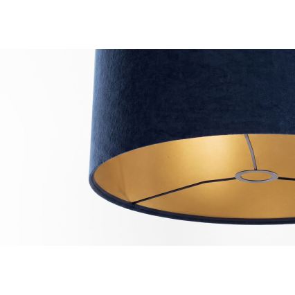 Universele lampenkap STANDART E27 Ø 45 cm blauw/goud