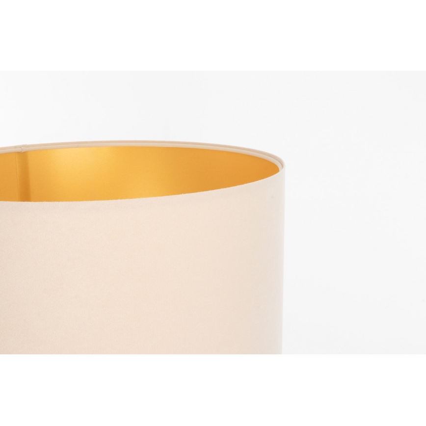Universele lampenkap STANDART E27 Ø 45 cm crème/goud