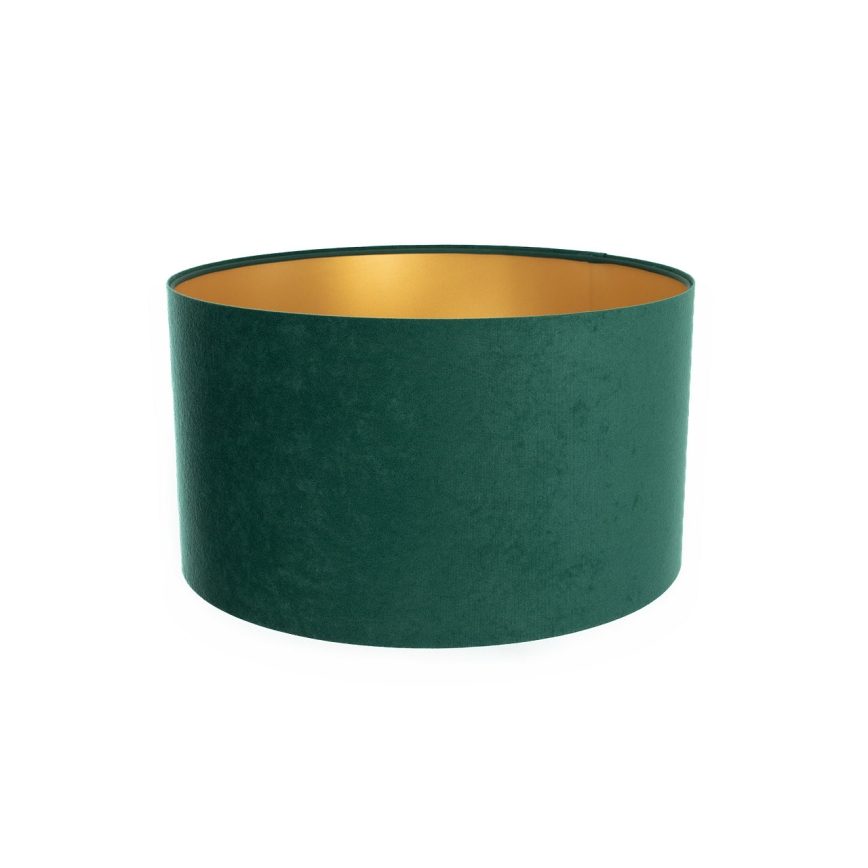 Universele lampenkap STANDART E27 pr. 45 cm groen/goud
