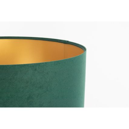 Universele lampenkap STANDART E27 pr. 45 cm groen/goud