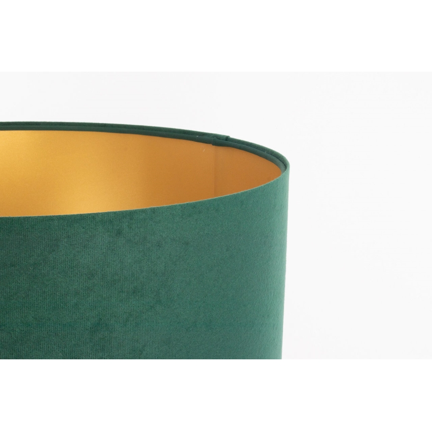 Universele lampenkap STANDART E27 pr. 45 cm groen/goud