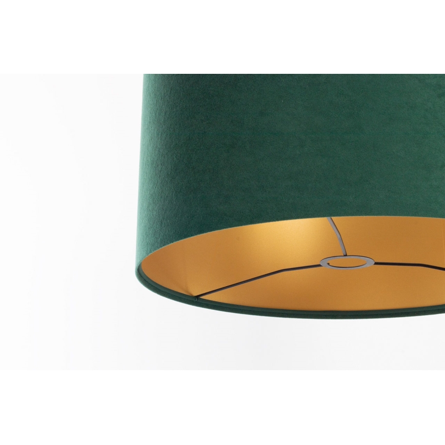 Universele lampenkap STANDART E27 pr. 45 cm groen/goud