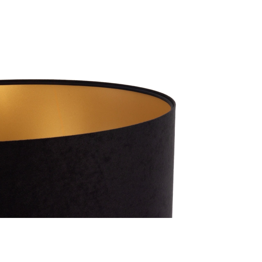 Universele lampenkap STANDART E27 Ø 45 cm zwart/goud