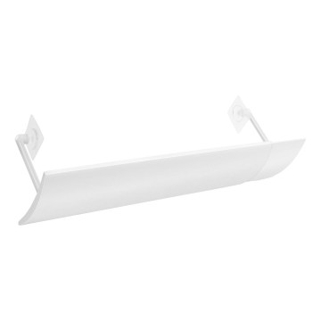 Universele luchtgeleider voor airconditioners 57-105 cm wit