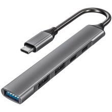 USB-C hub 5in1 Power Delivery 100W