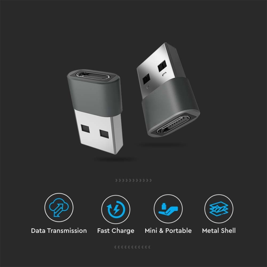 USB-C naar USB adapter