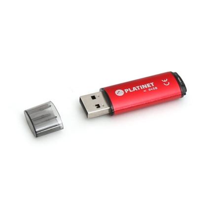 USB-flashdrive 64GB rood