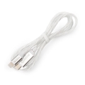 USB-kabel USB-C / Lightning verbindingsstuk met LED achtergrondverlichting 27W 1m wit