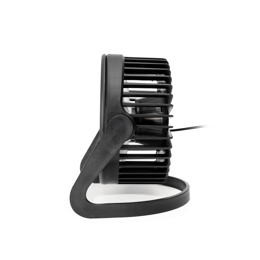 Tafelventilator USB Ø 15 cm zwart
