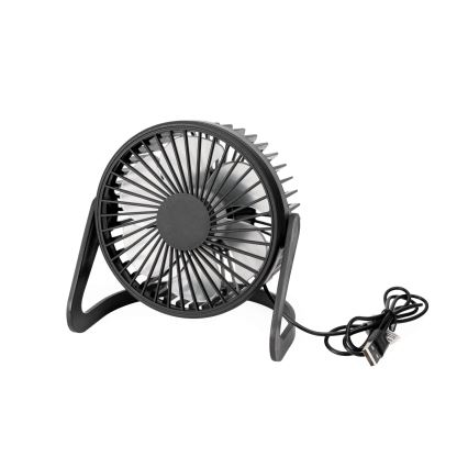 Tafelventilator USB Ø 15 cm zwart