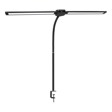 USB TENUIX DUO dimbare LED-bureaulamp, 14W/5V, 3000-6000K, zwart