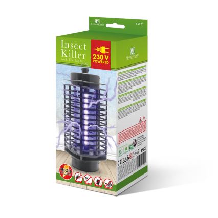 UV-elektrische insectenvanger 1,2W/230V zwart