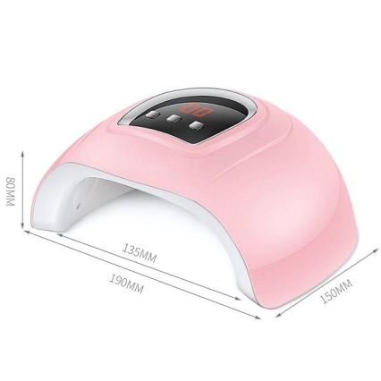 UV-lamp voor nagels 54W/5V roze