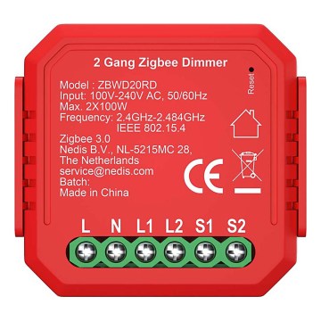 Variateur double intelligent SmartLife 230V