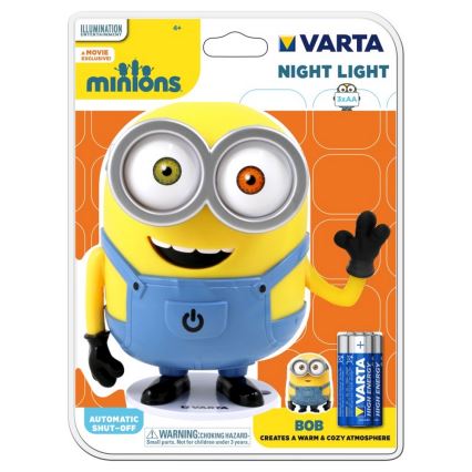 Varta 15615 - Veilleuse enfant MINIONS LED/3xAA