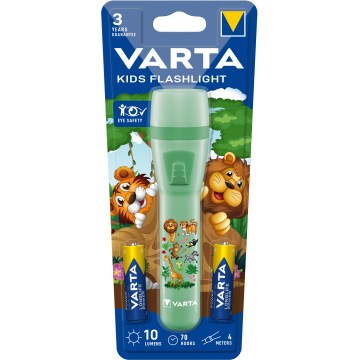 Varta 15650101421 - Lampe de poche enfant LED/2xAA