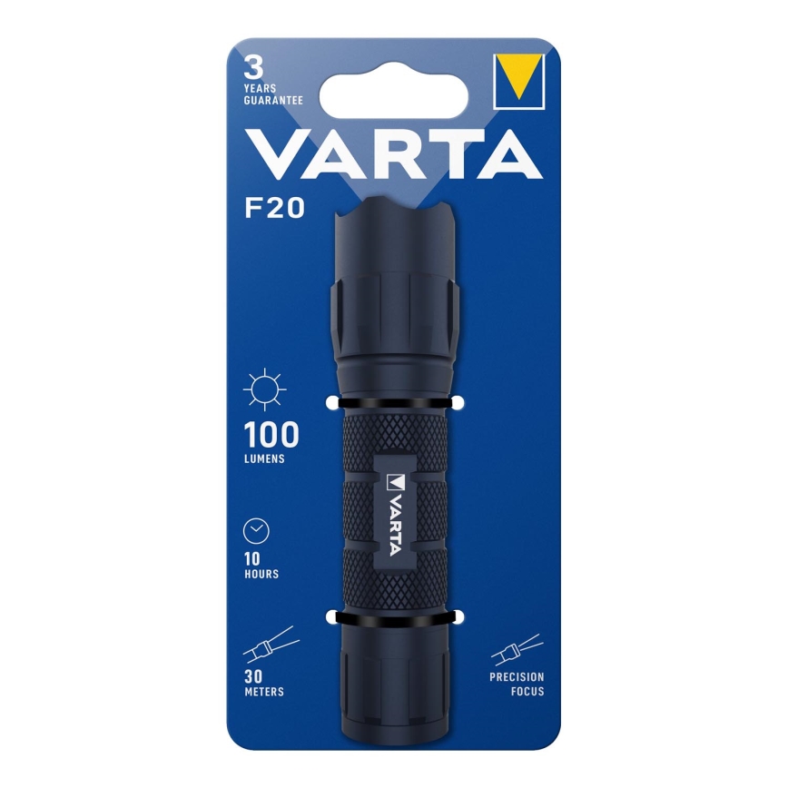 Varta 15671101111 - Torche LED F20 LED/3xAA