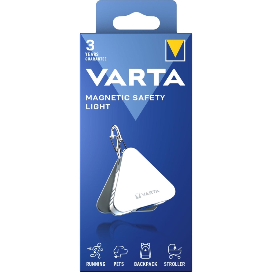 Varta 16621101121 - LED Draagbare lamp met karabijnhaak LED/2xCR2032 IP54