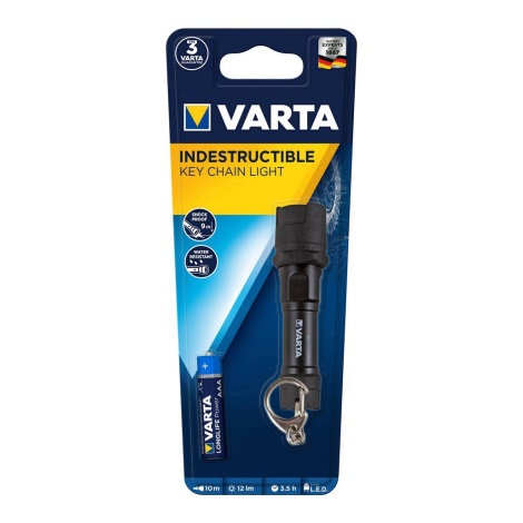 Varta 16701101421 - Torche LED INDESTRUCTIBLE KEY CHAIN LIGHT LED/1xAAA