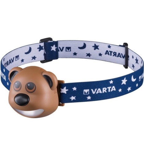 Varta 17500 - LED Kinder hoofdlamp BEAR LED/3xAAA