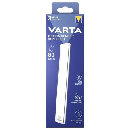 Varta 17624101111 - LED éclairage de meuble avec capteur de mouvement LED/5V 650 mAh