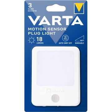 Varta 18624101401 - LED Dimbaar nachtlamp met sensor LED/230V