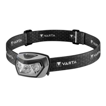 Varta 18650101401 - Dimbare oplaadbare LED-hoofdlamp met draadloos opladen OUTDOOR SPORTS LED/5V 1800 mAh IPX7