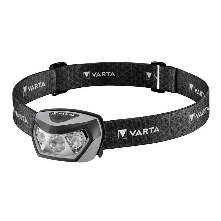 Varta 18650101401 - Lampe frontale à intensité variable rechargeable avec charge sans fil OUTDOOR SPORTS LED/5V 1800 mAh IPX7