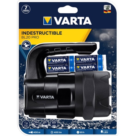 Varta 18751 - LED Zaklamp LED/6W/6xAA IP54