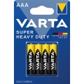 Varta 2003 - 4 stuks zink-koolstofbatterijen SUPER HEAVY DUTY AAA 1,5 V