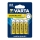 Varta 2006 - 4 st. Zink-koolstof batterij SUPERLIFE AA 1,5V