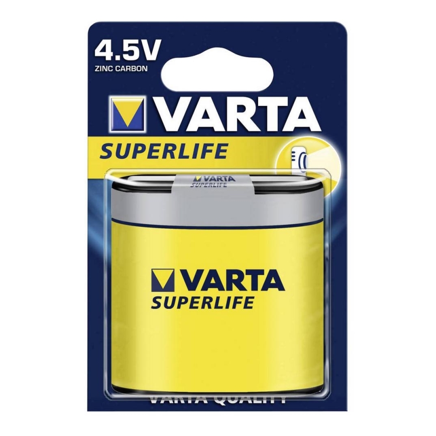 Varta 2012 - 1 pc Pile zinc-carbone SUPERLIFE 4,5V