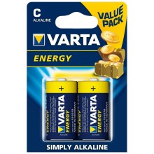 Varta 4114 - 2 st. Alkaline batterij ENERGY C 1,5V