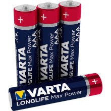 Varta 4703101404-4 stuks Alkaline batterijen LONGLIFE AAA 1,5V