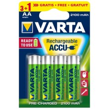 Varta 5675 - 3+1 pc Pile rechargeable ACCU AA Ni-MH/2100mAh/1,2V