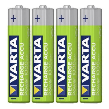 Varta 5703301404 - 4 pcs Pile alcaline RECHARGE  AAA  1,2V