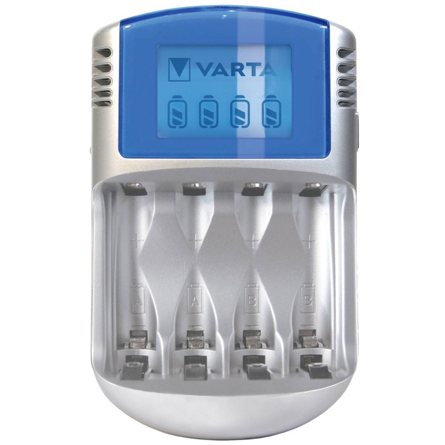 Varta 57070201451 - LCD Batterijlader 4xAA/AAA 2600mAh 5V