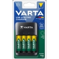 Varta 57652101451 - Chargeur de piles 4xAA/AAA 2100mAh 5V