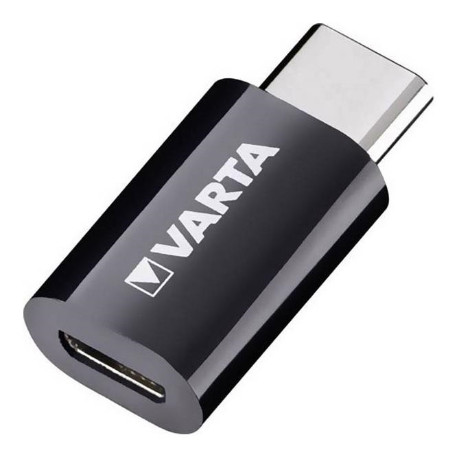 Varta 57945101401 - Adaptateur Micro USB C