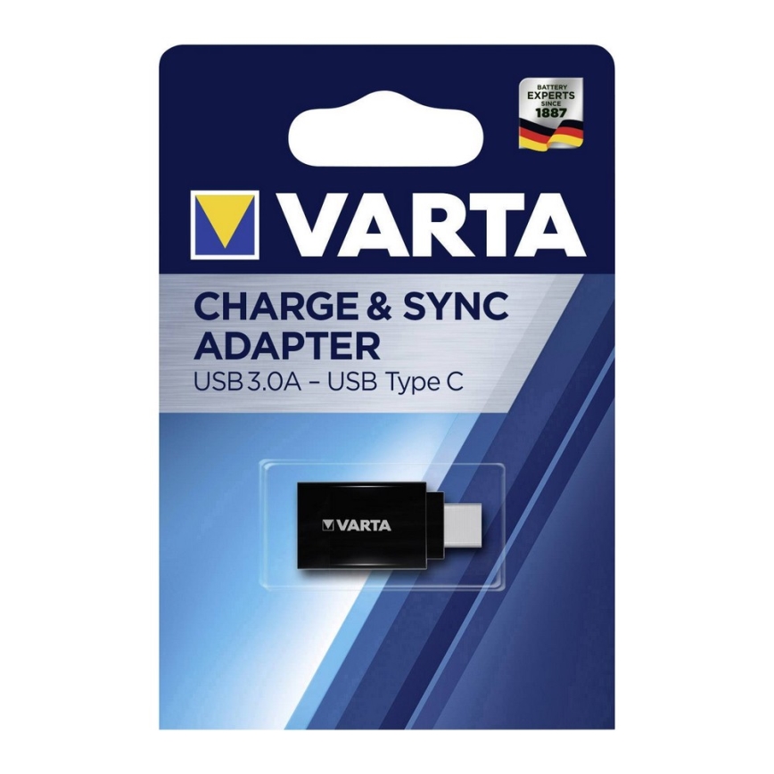 Varta 57945101401 - USB 3.0 A-naar-USB-C adapter