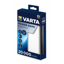Varta 57978101111  - Power Bank ENERGY 20000mAh/2x2,4V blanc