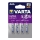 Varta 6103301404-4 st. Lithiumbatterij ULTRA AAA 1,5V