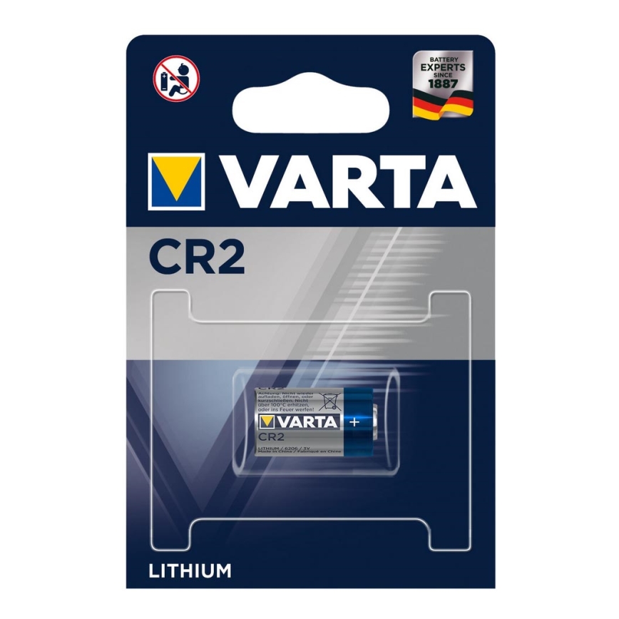 Varta 6206 - 1 pc Pile lithium PHOTO CR2 3V