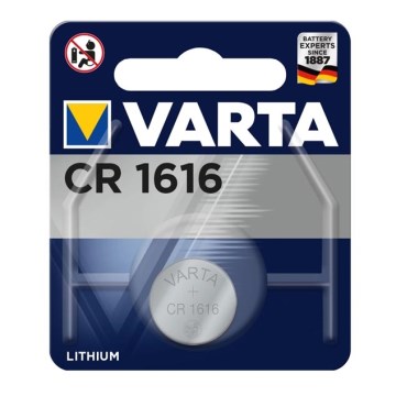 Varta 6616 - 1 stuk Lithium batterij CR1616 3V