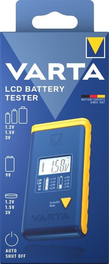 Varta 893101111 - Testeur de batteries 3V